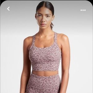 Warrior Longline Printed Bra D-DD